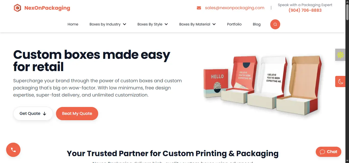 Custom Packaging | Nexon Packaging - USA